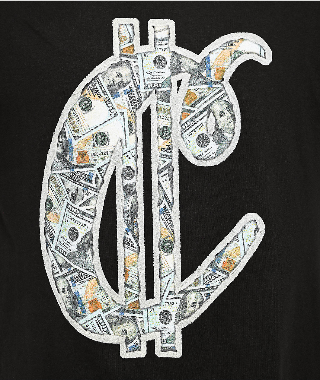 Cookies Dollar Black T-Shirt
