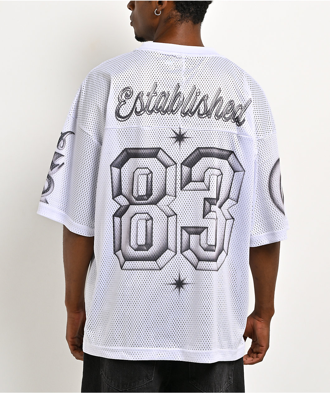 Cookies Draft Day White Football Jersey