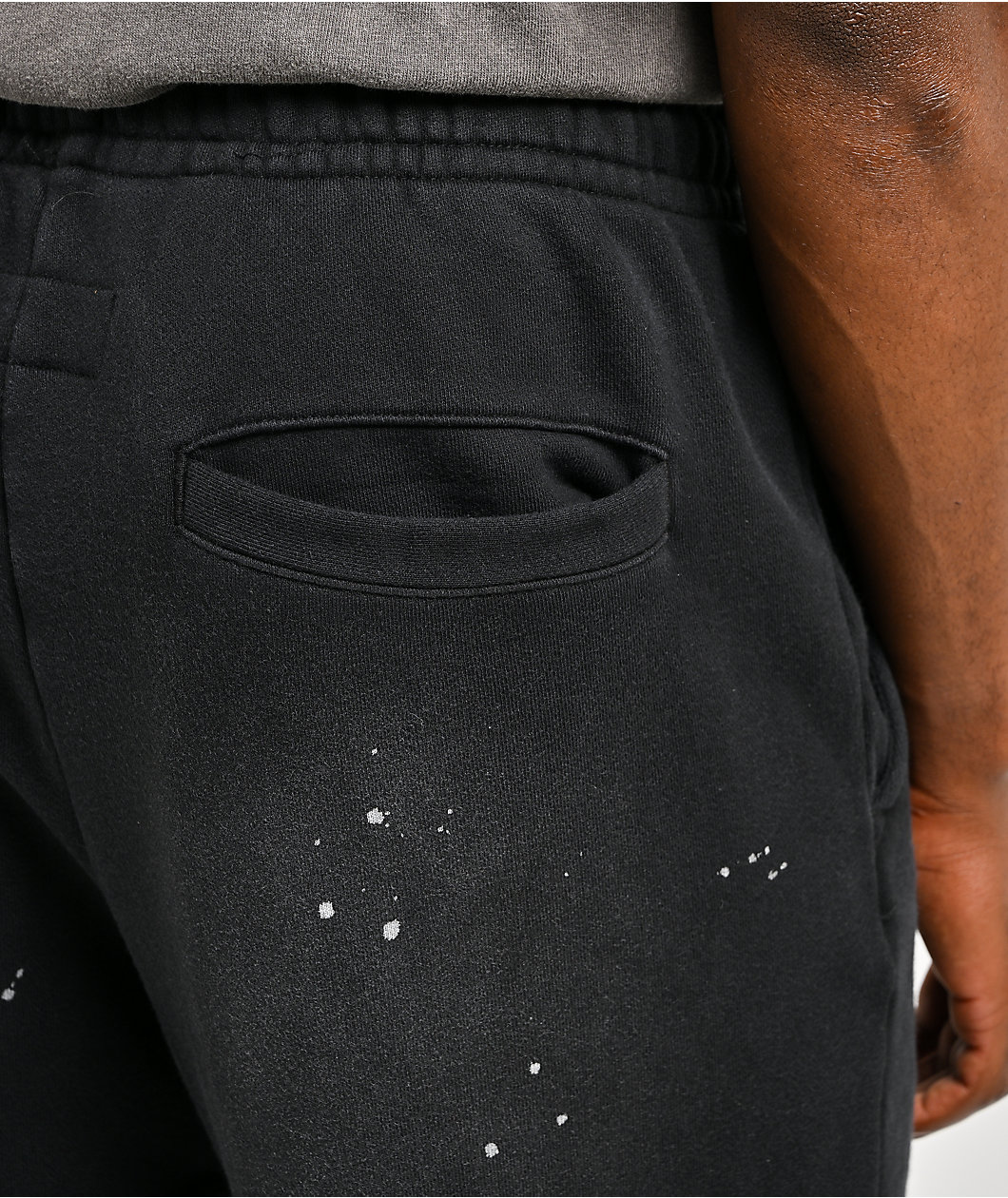 Cookies Gold Rush Splatter Black Sweatpants