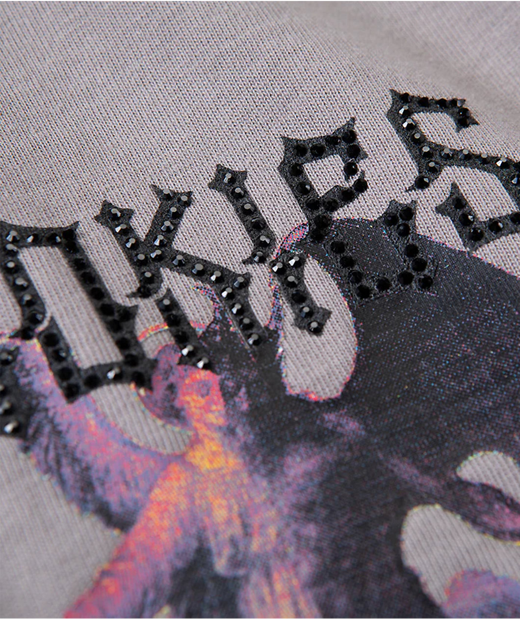 Cookies Heaven Or Hell Sinners Grey Knit T-Shirt
