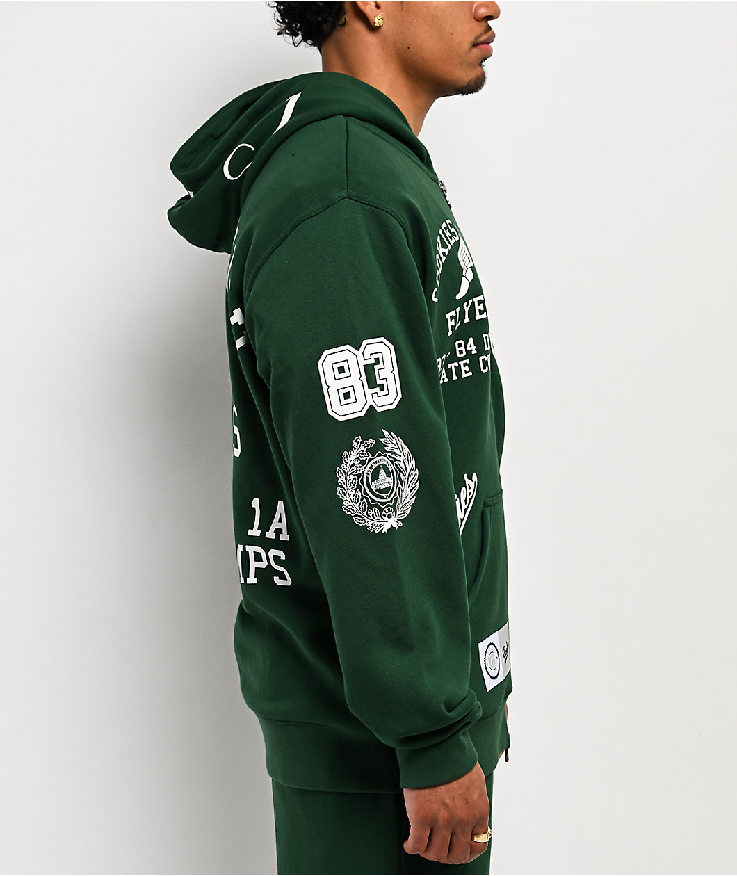 Cookies High Green Zip Hoodie