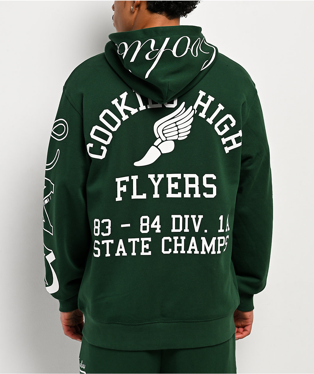 Cookies High Green Zip Hoodie