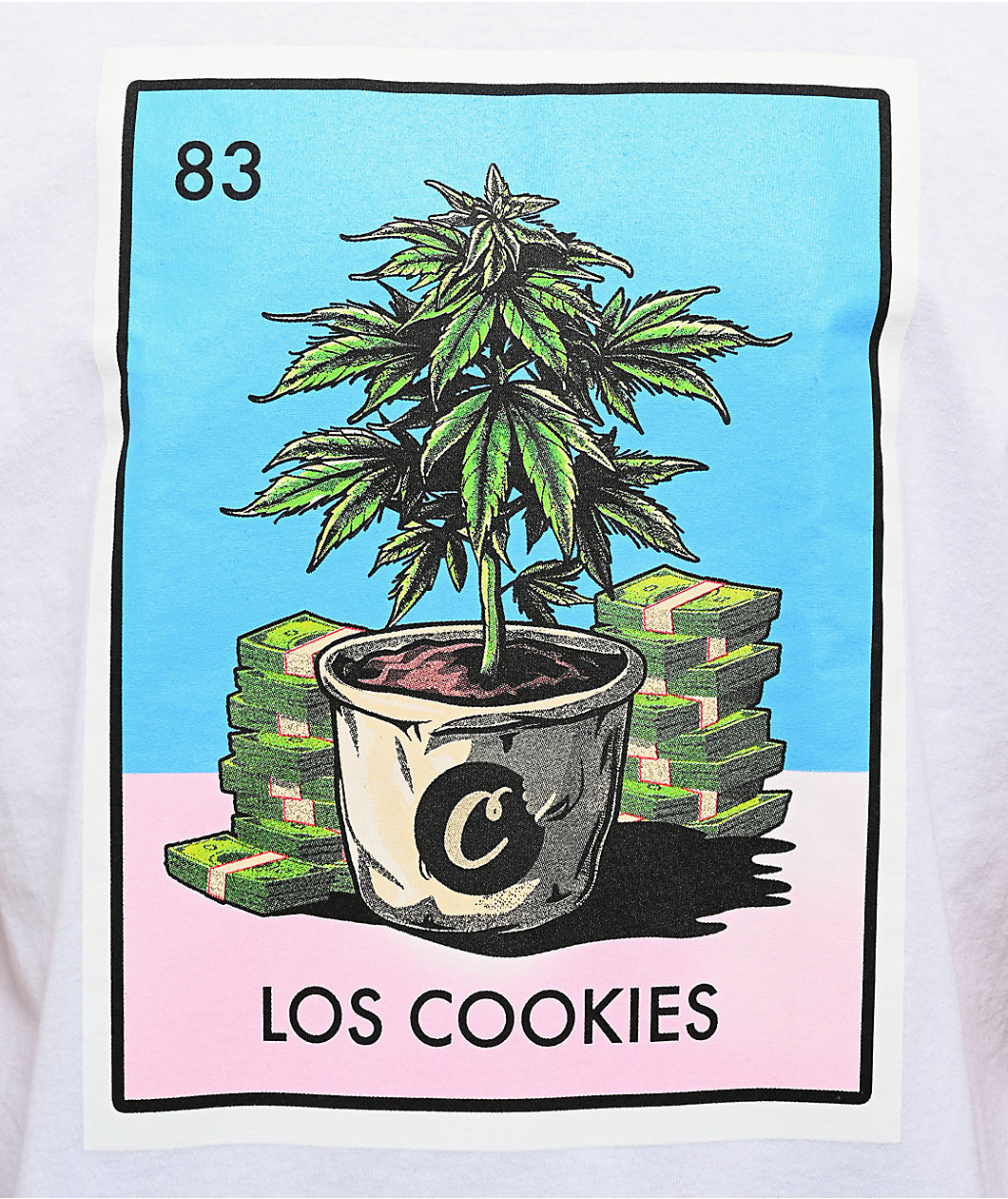 Cookies Loteria White T-Shirt