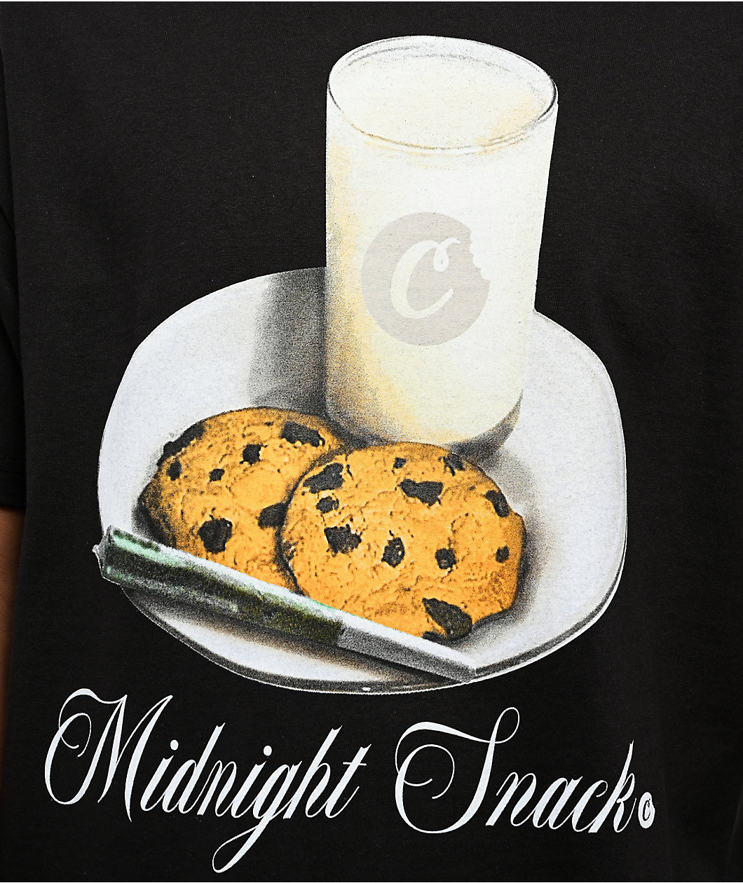 Cookies Midnight Snack Black T-Shirt