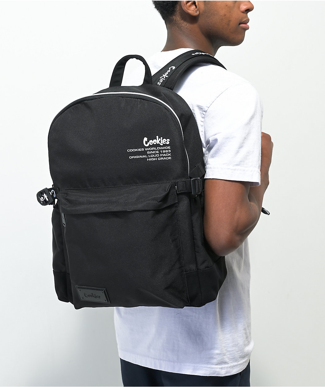 Cookies Off The Grid Smell Proof Black Backpack