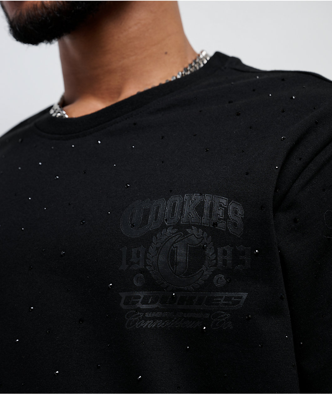 Cookies Paradise Scatter Stone Black T-Shirt