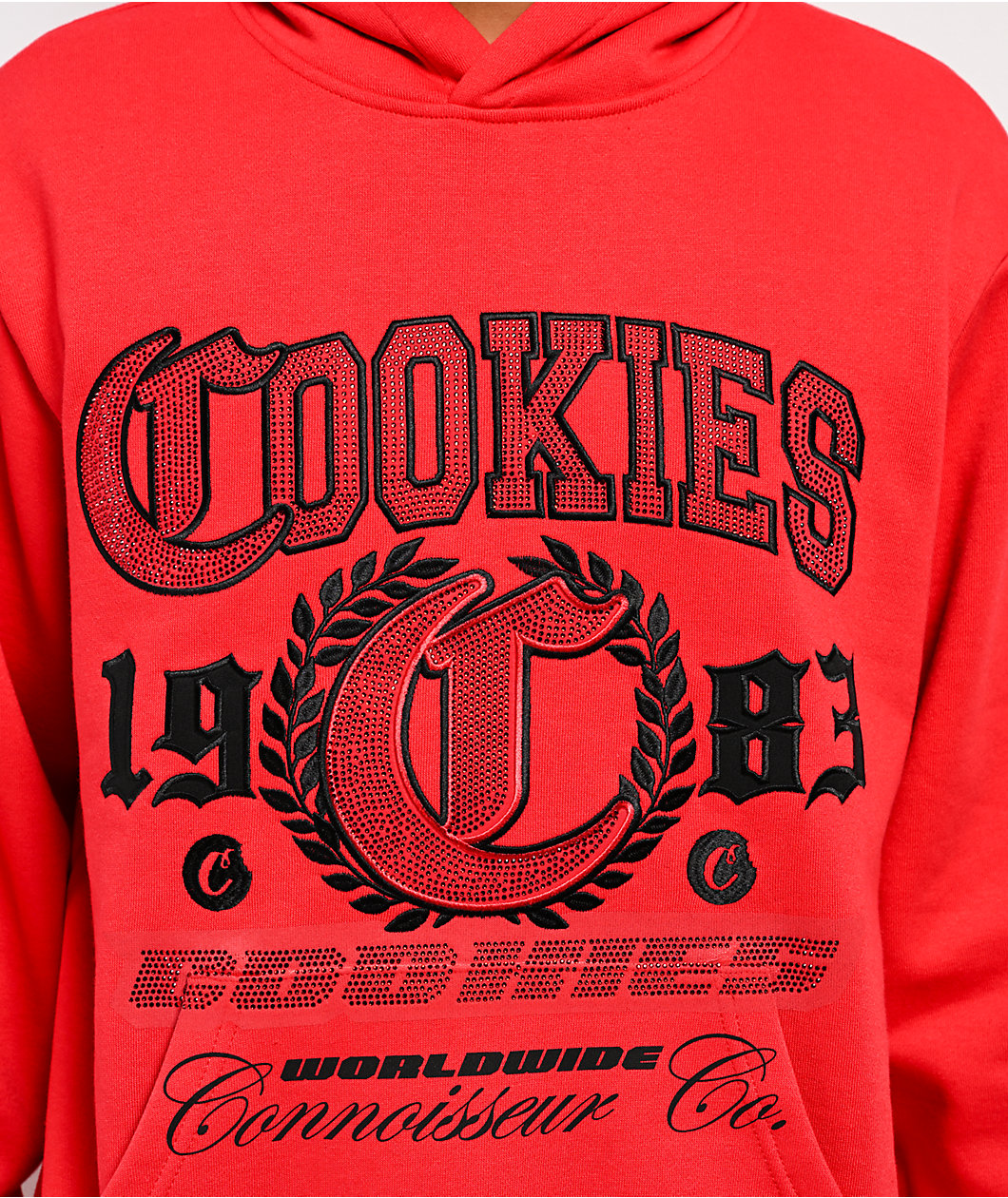 Cookies Paradise Stone Red Hoodie