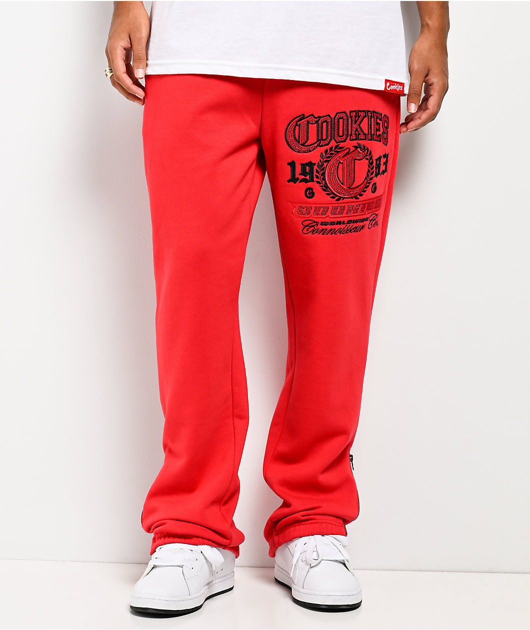 Cookies Paradise Stone Red Sweatpants