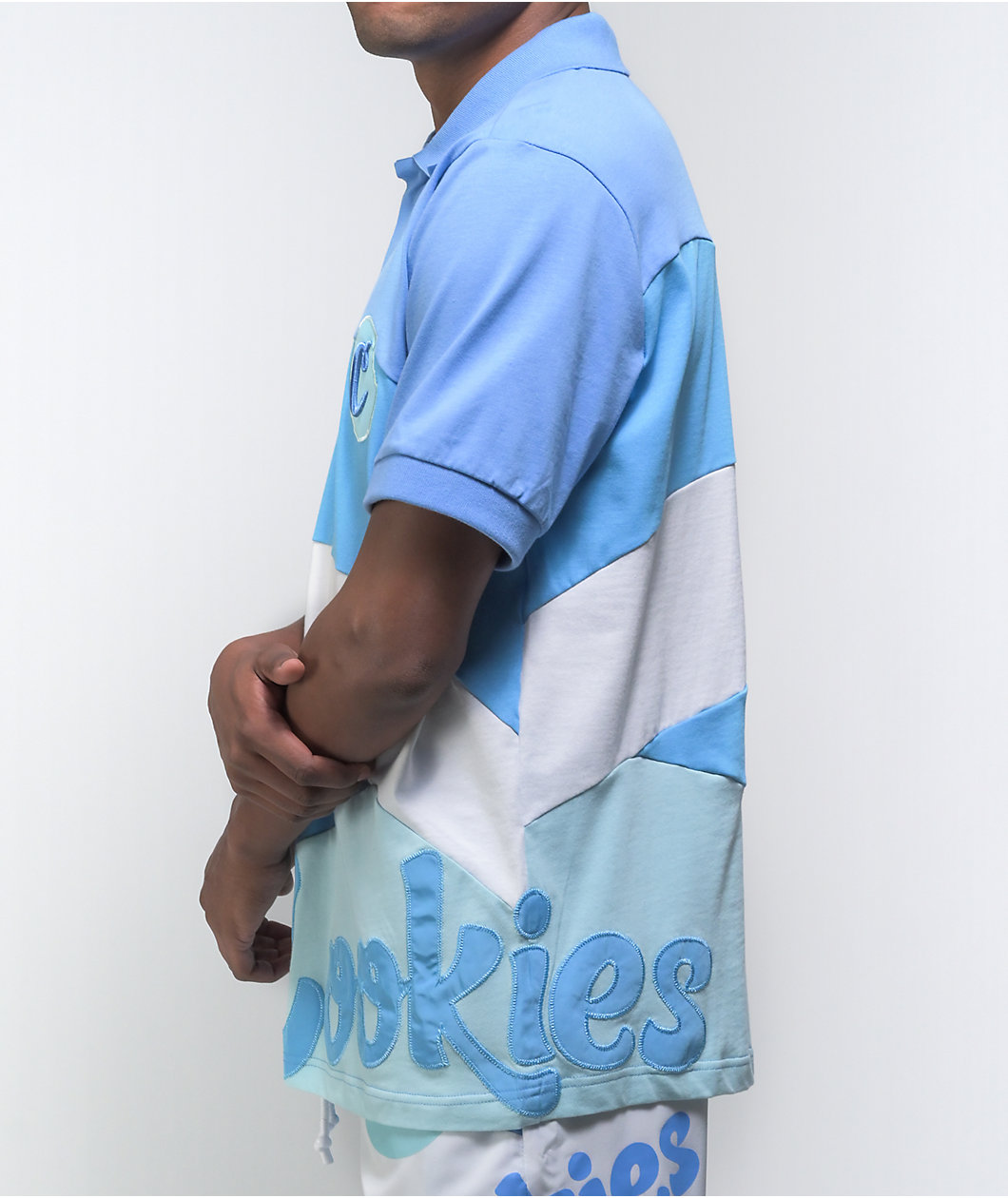 Cookies Primavera Light Blue Polo Shirt