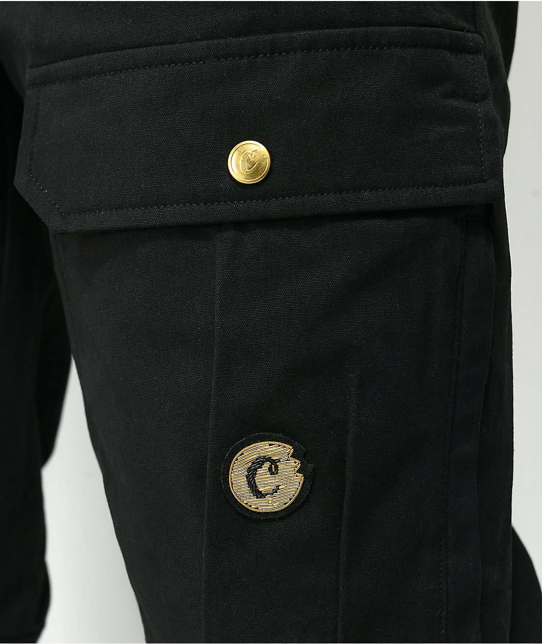 Cookies Prohibition Black Cargo Jogger Pants