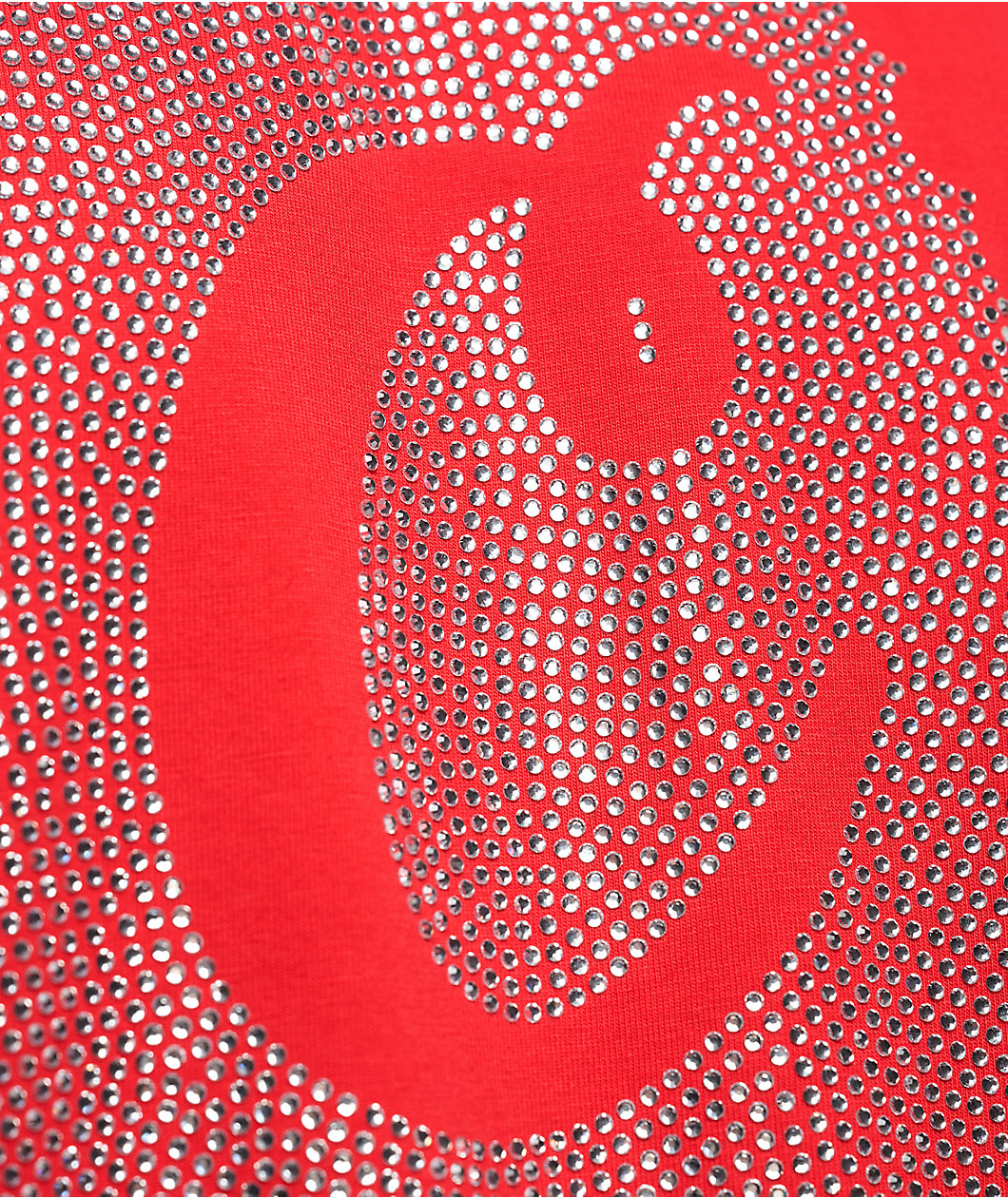 Cookies Rhinestone C Bite Red T-Shirt