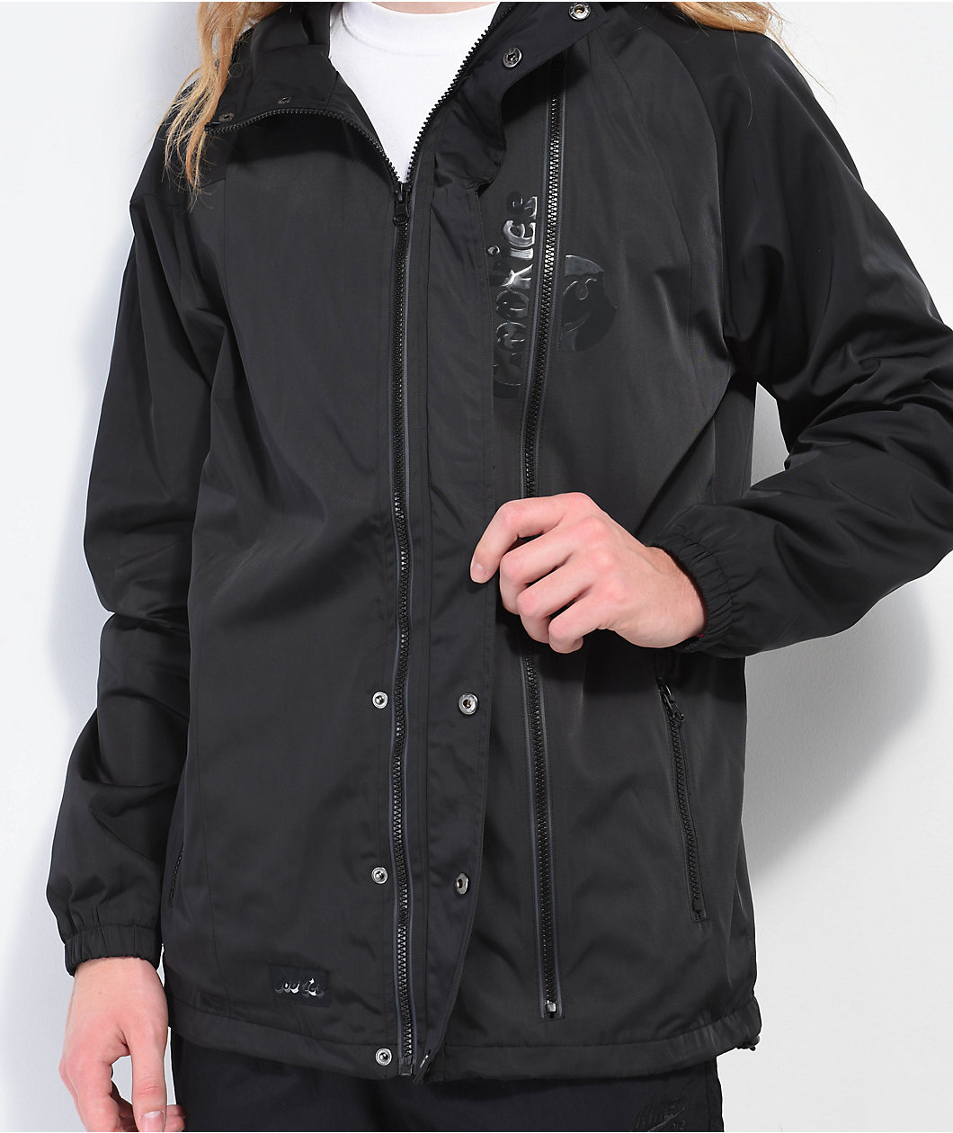 Cookies Searchlight Black Windbreaker Jacket