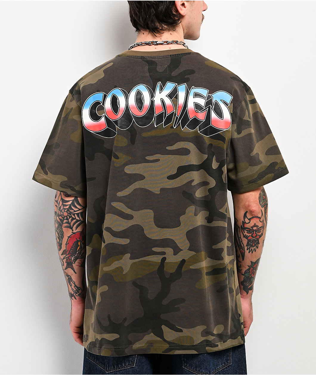Cookies Seed And Supply Camo T-Shirt