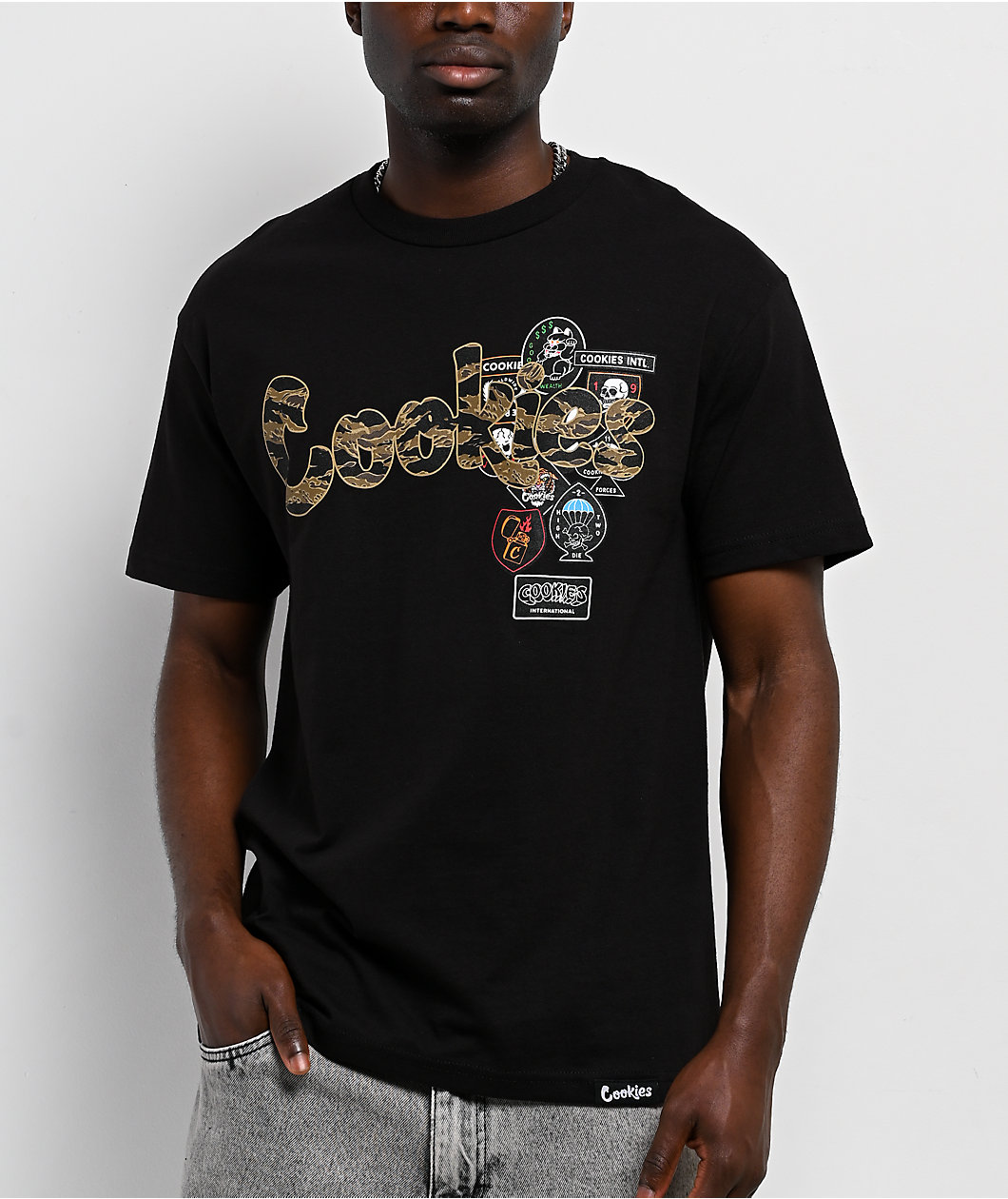 Cookies Seed N Supply Black T-Shirt