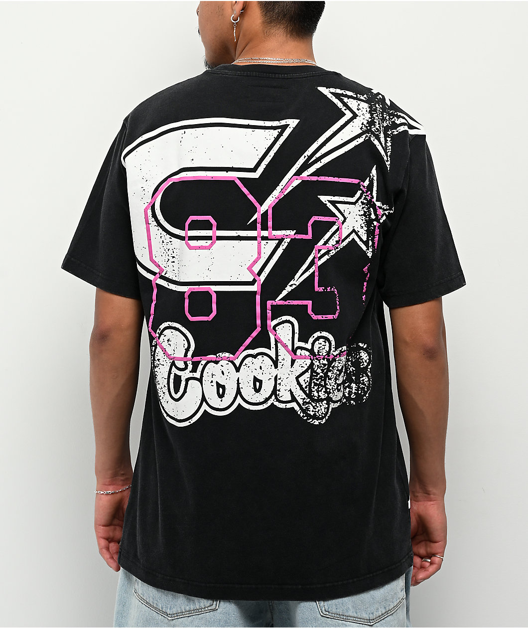 Cookies Star Power Black Knit T-Shirt