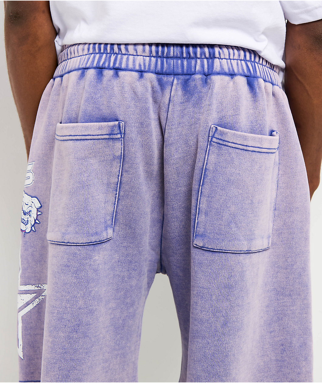 Cookies Star Power Purple Wash Sweat Shorts