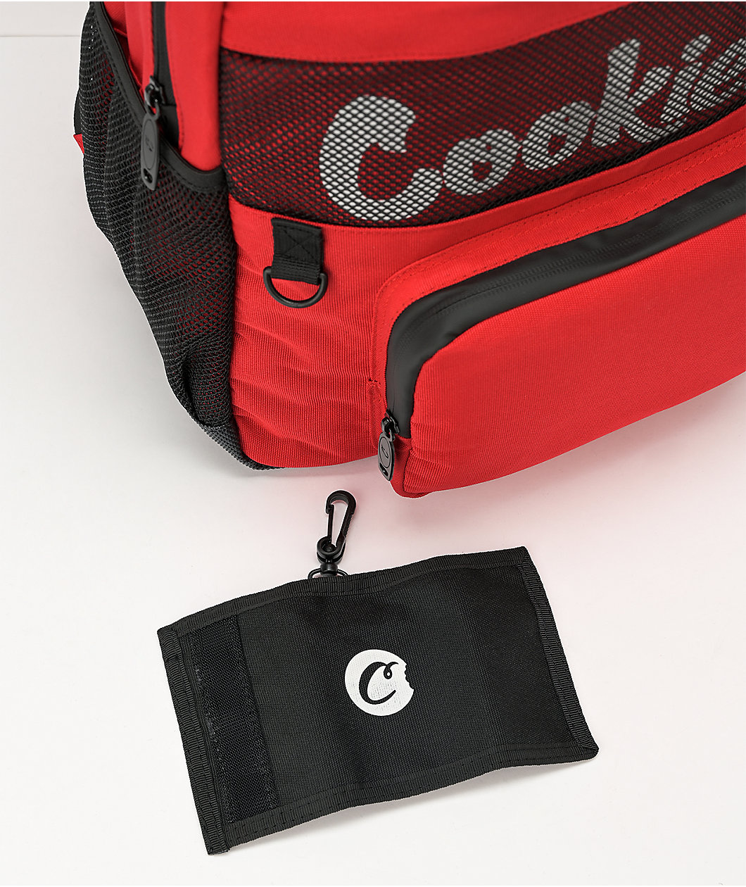 Cookies Stasher Smell Proof Red Backpack