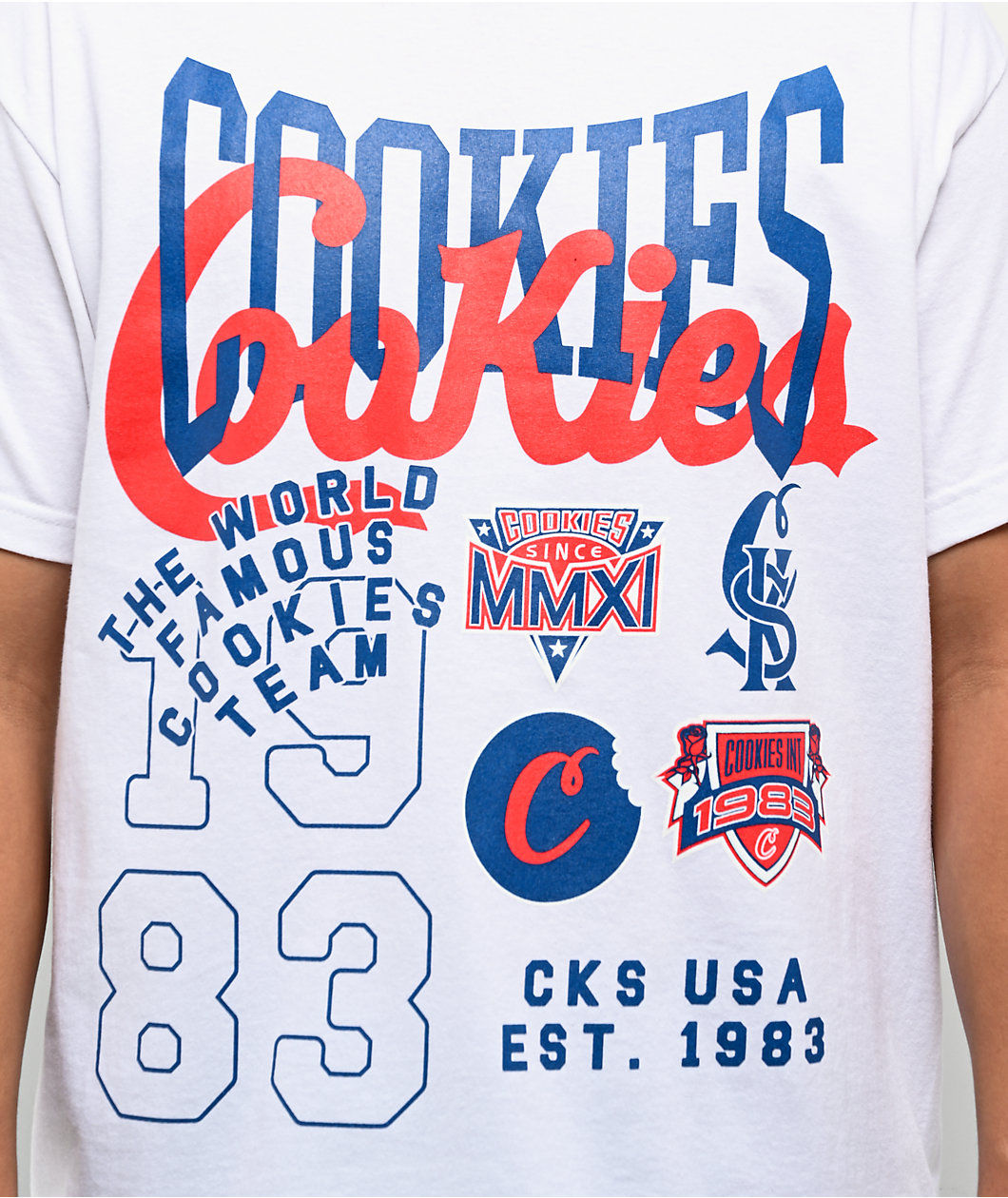 Cookies Title Fight White T-Shirt
