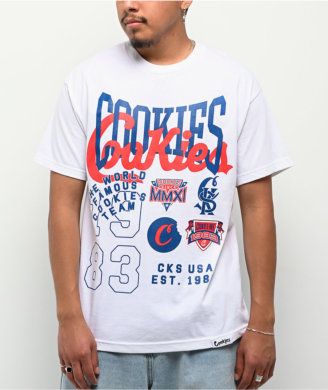 Cookies Title Fight White T-Shirt