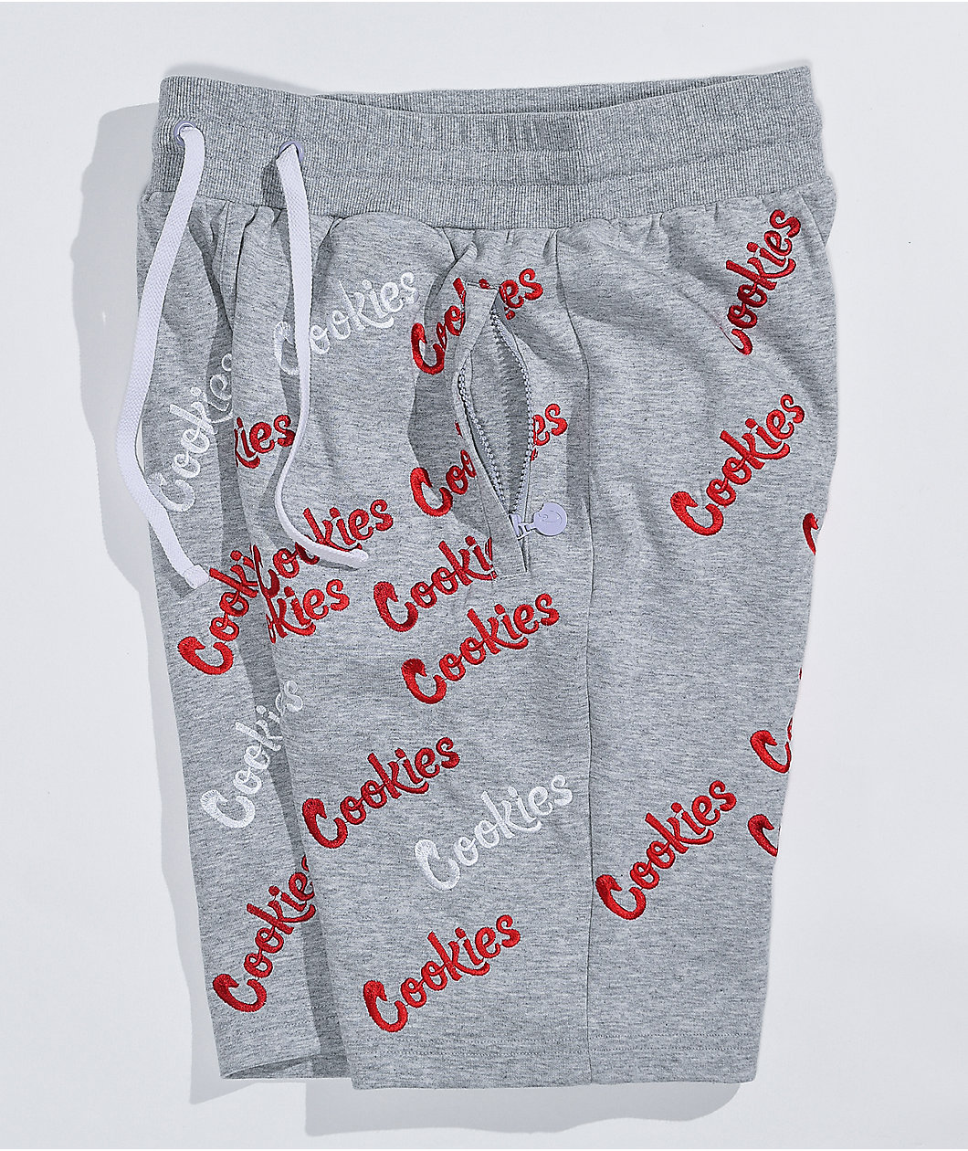 Cookies Triple Beam Grey Sweat Shorts