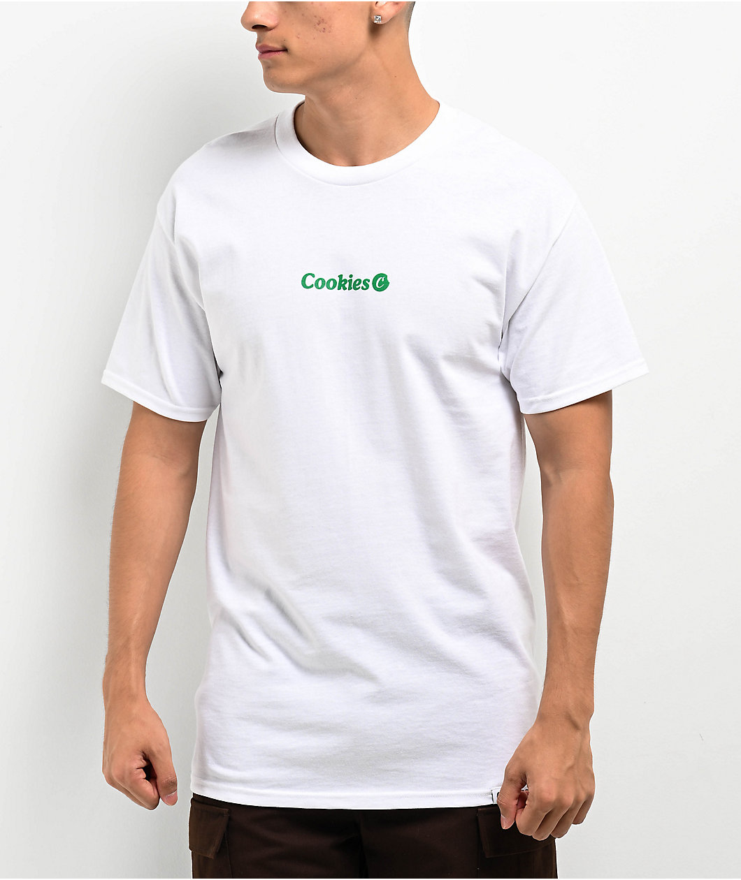 Cookies Triple Joint White T-Shirt