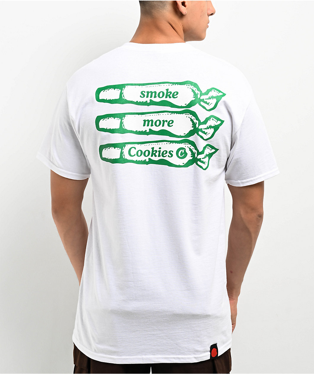 Cookies Triple Joint White T-Shirt