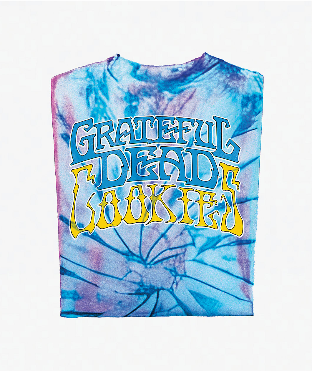 Cookies x Grateful Dead Bear Blue Tie Dye T-Shirt