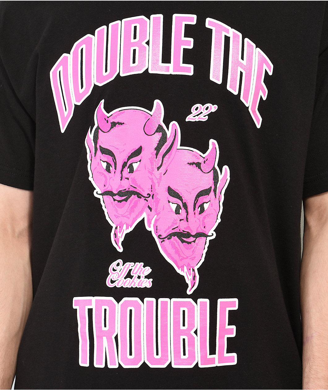 Cookies x OTXBOYZ Double Trouble Black T-Shirt