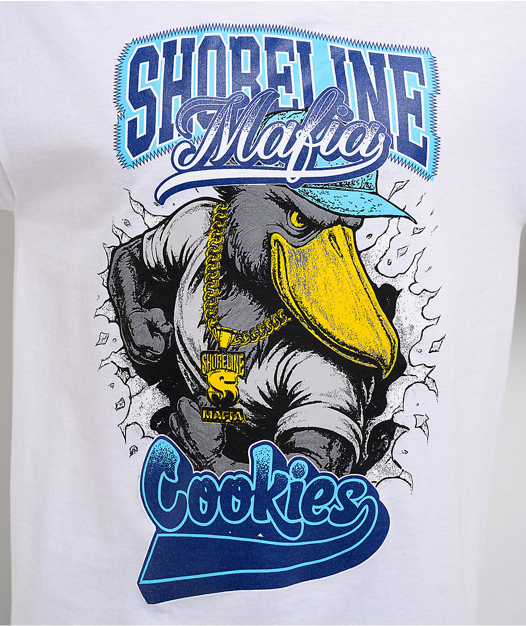 Cookies x Shoreline Mafia Breakout White T-Shirt