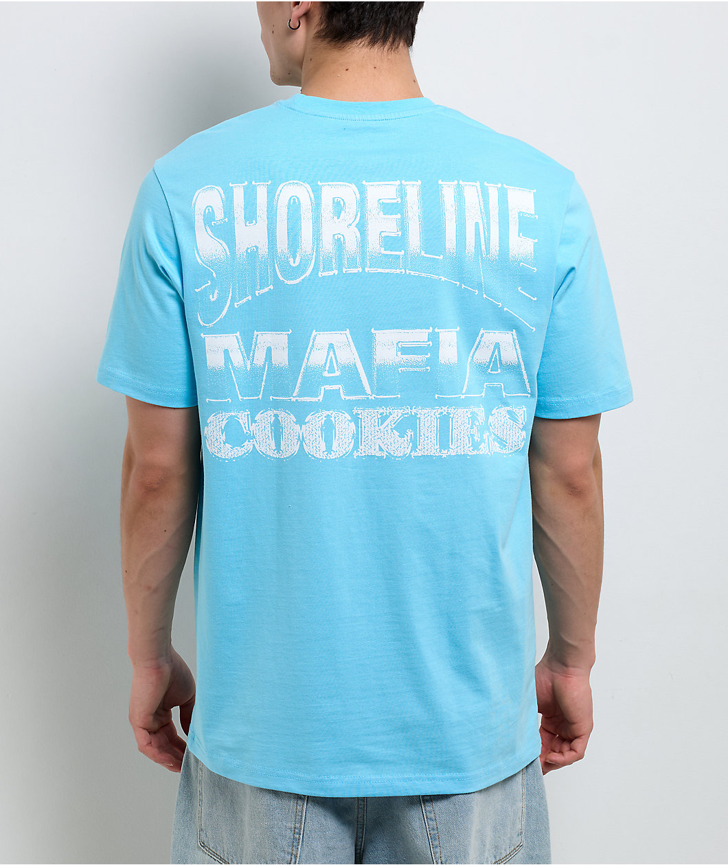 Cookies x Shoreline Mafia Light Blue T-Shirt