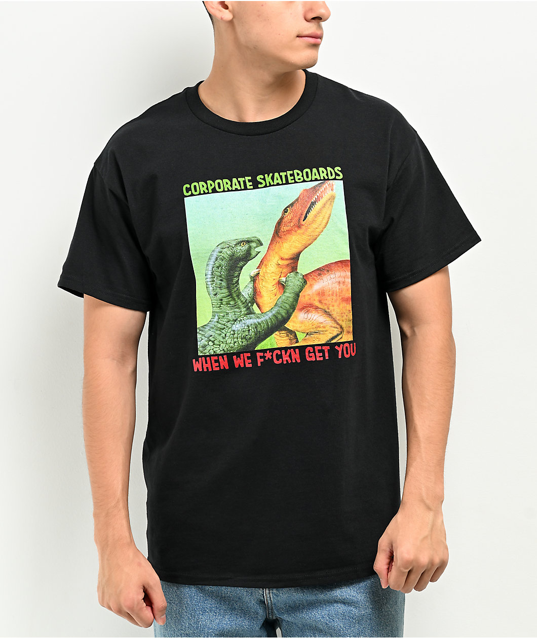 Corporate Hunter Gatherer Green T-Shirt