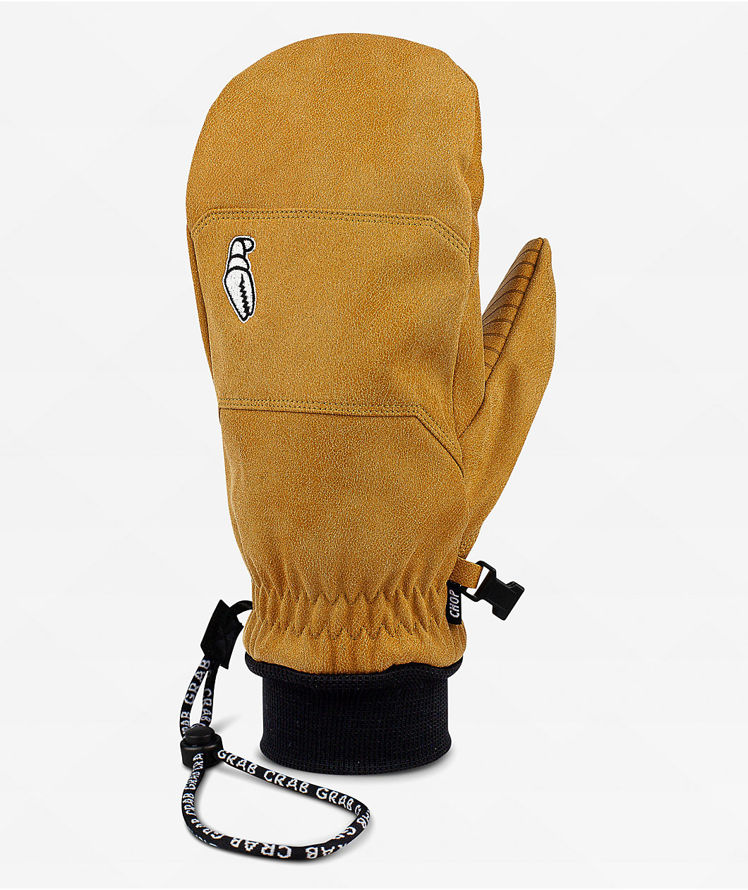 Crab Grab Chop Tan 15K Snowboard Mittens