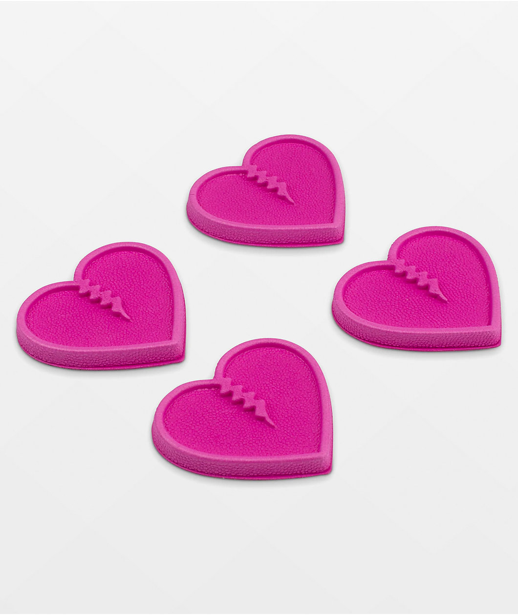 Crab Grab Mini Hearts Hot Pink Stomp Pads