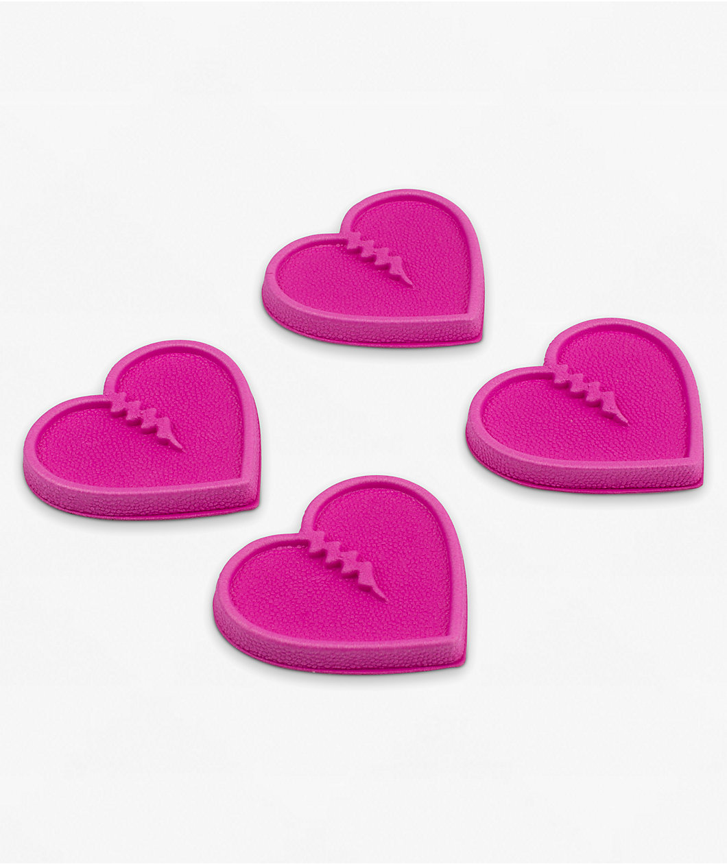 Crab Grab Mini Hearts Hot Pink Stomp Pads