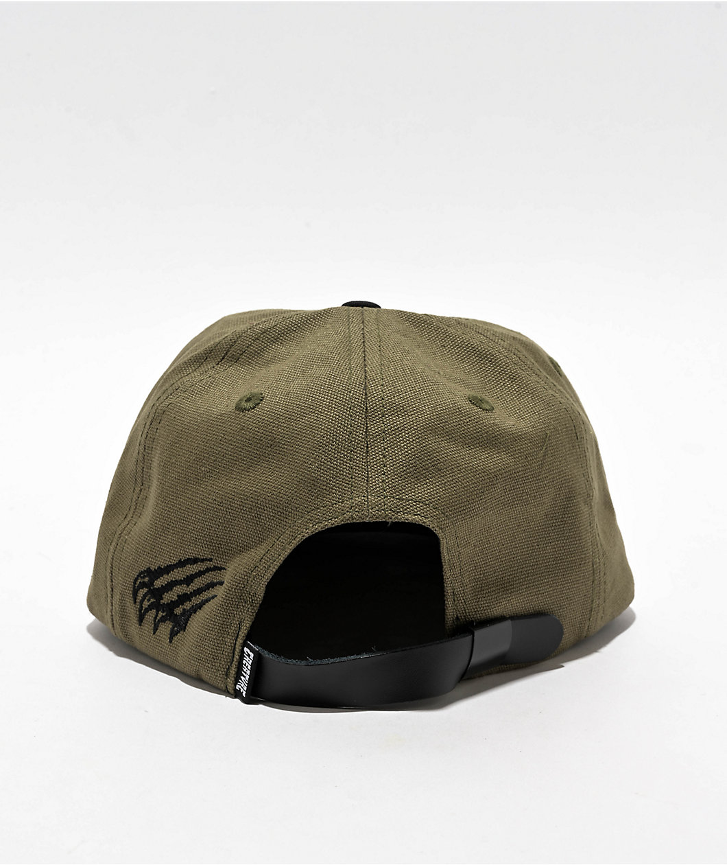 Creature Creeper Olive & Black Strapback Hat