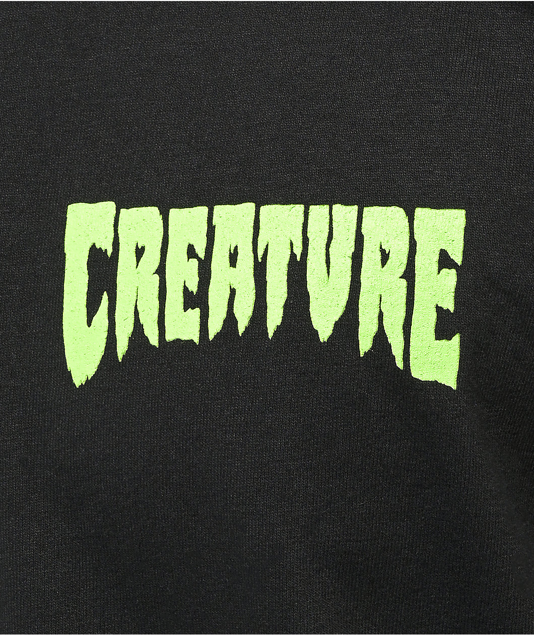 Creature Cursed Hand Black T-Shirt