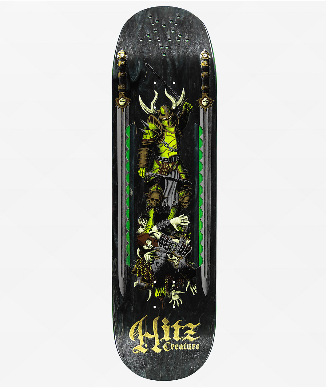 Creature Hitz Serrator 9.0" Skateboard Deck