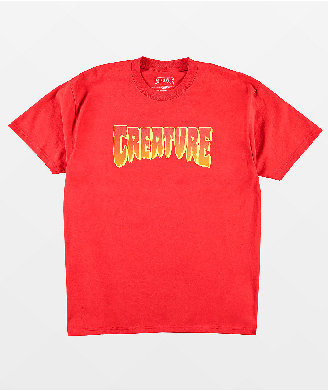 Creature Logo Red T-Shirt