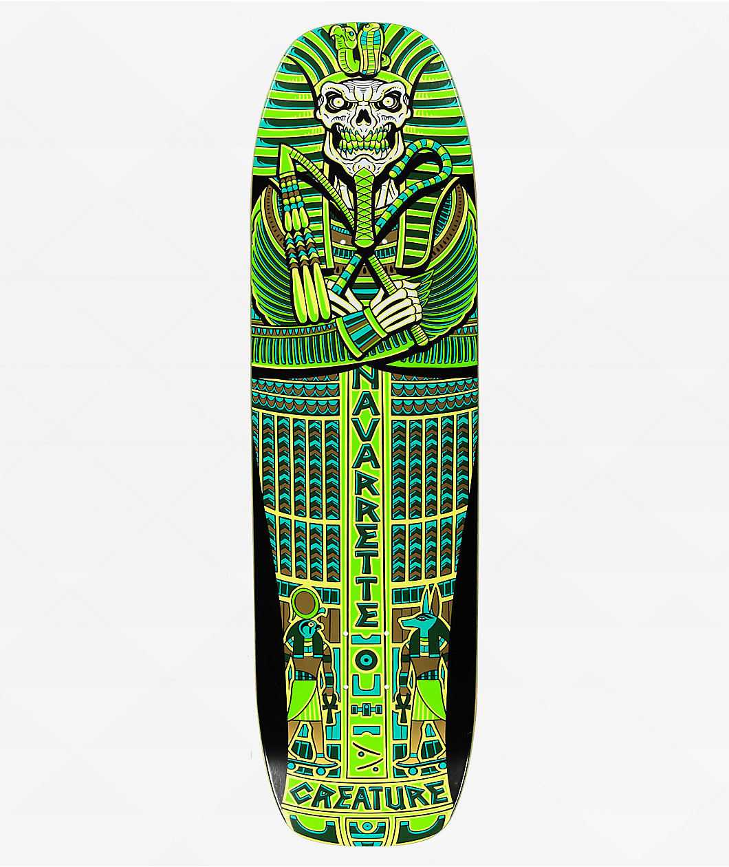 Creature Navarette Pharaoh XL 9.0" Skateboard Deck