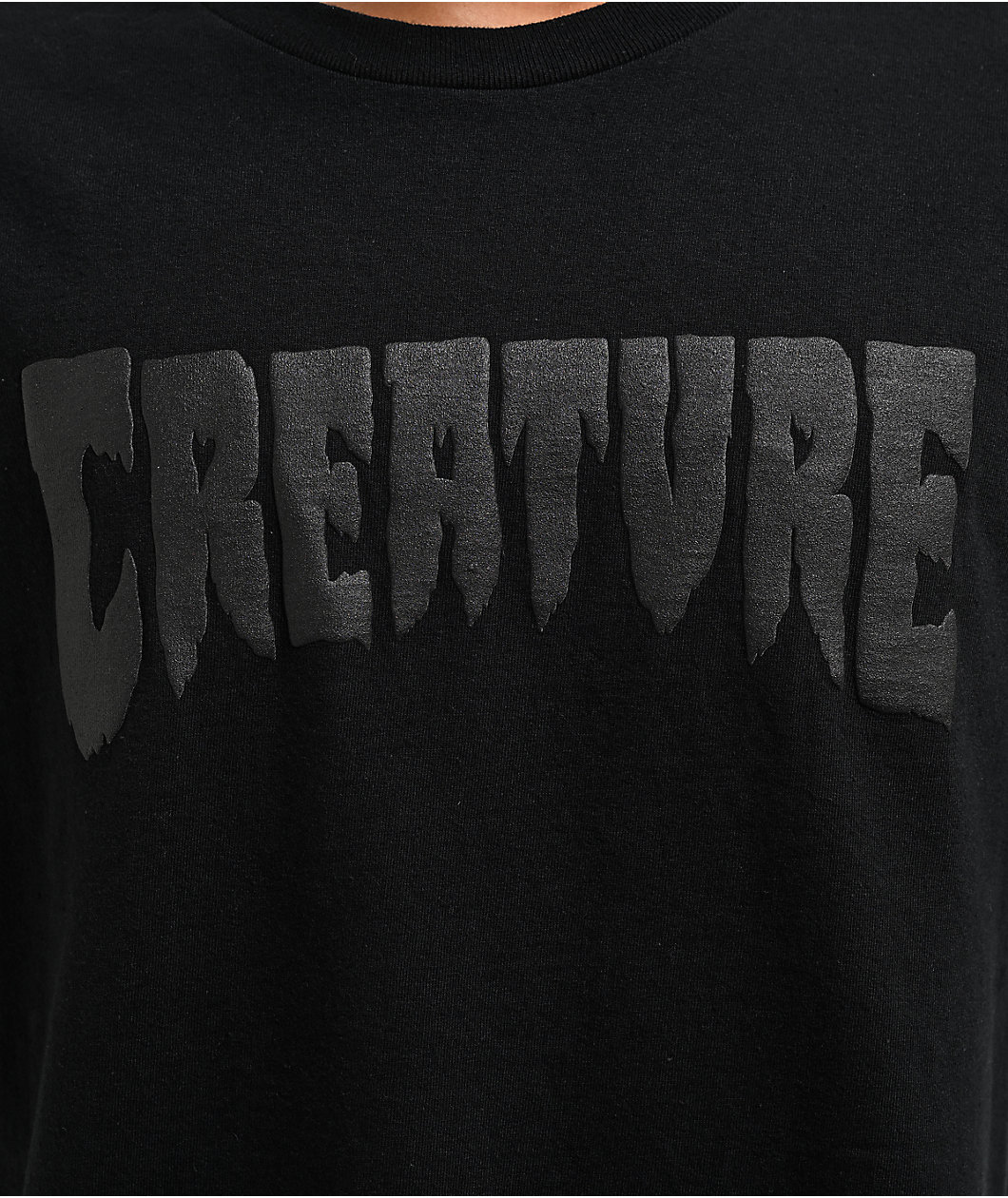 Creature Puff Logo Black T-Shirt