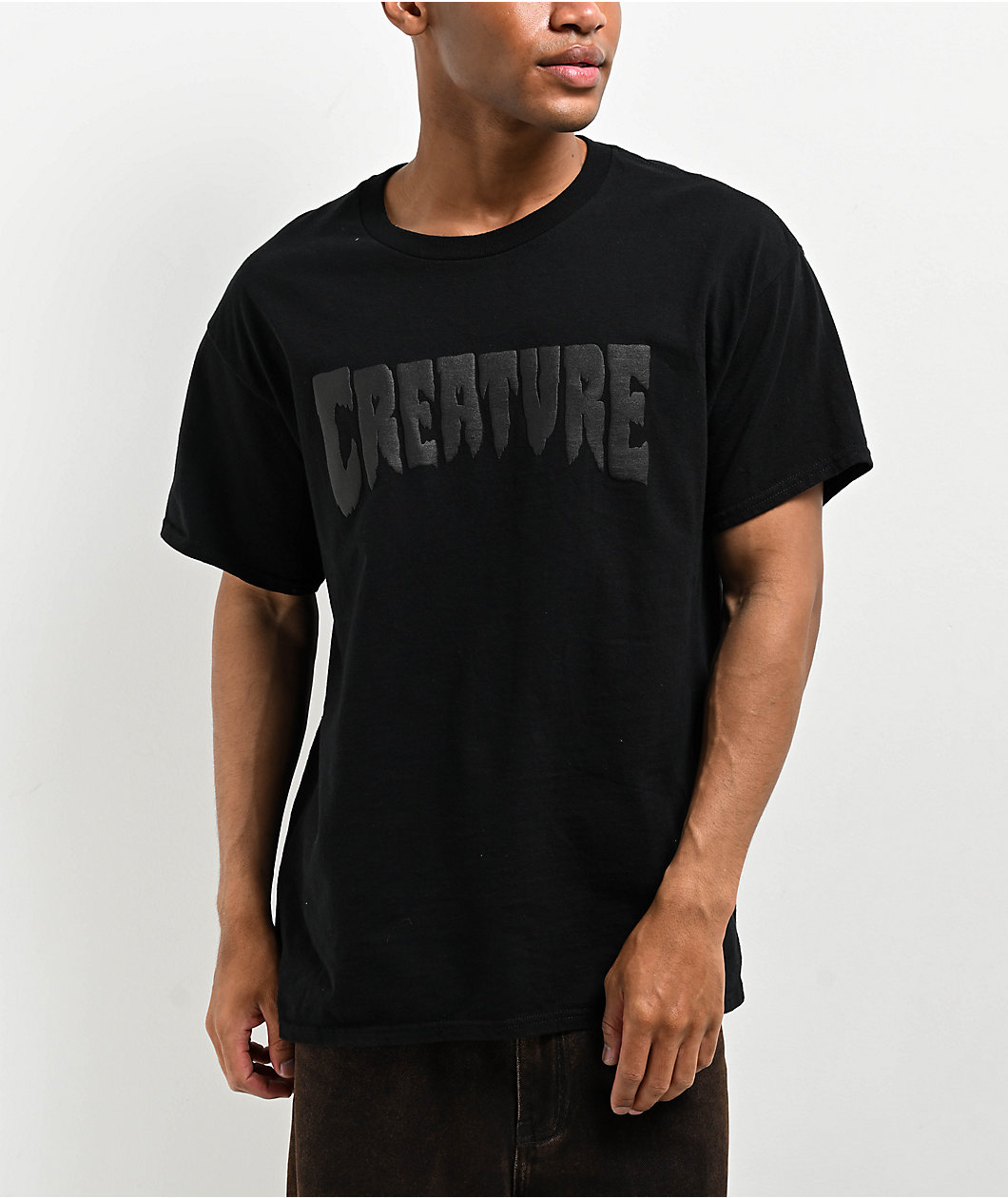 Creature Puff Logo Black T-Shirt