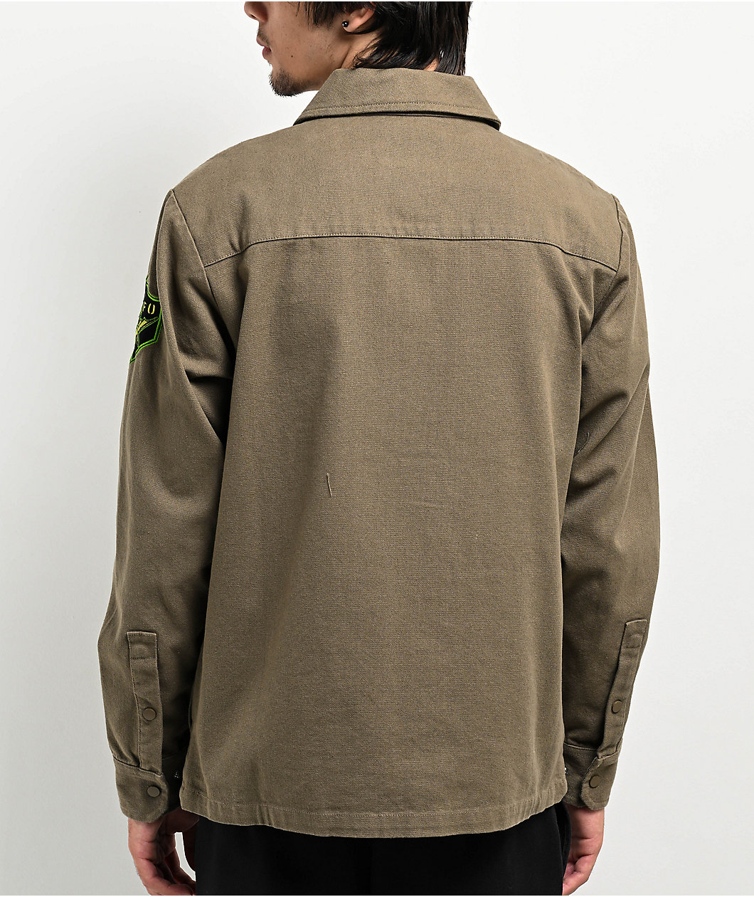 Creature Recruiter Army Green Shirt Jacket