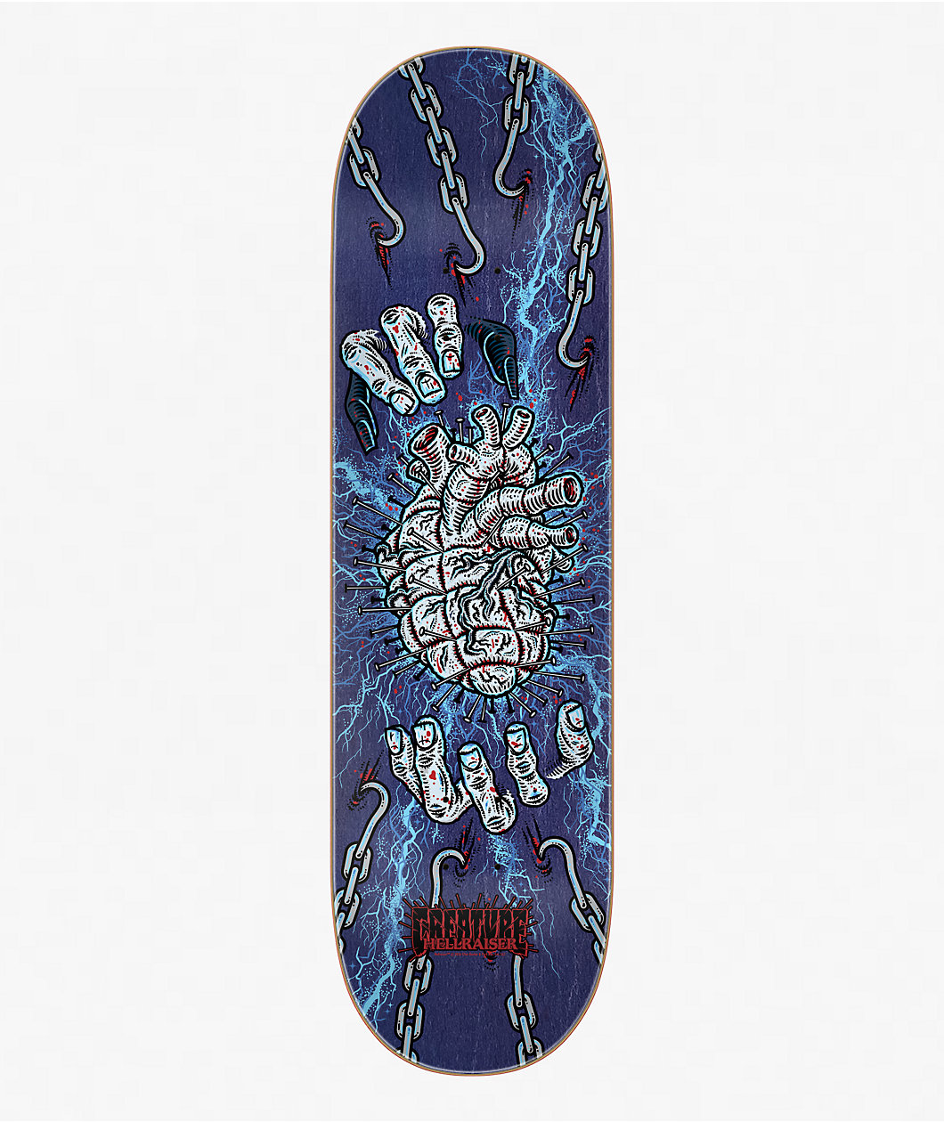 Creature x Hellraiser Hell Heart 8.75" Skateboard Deck