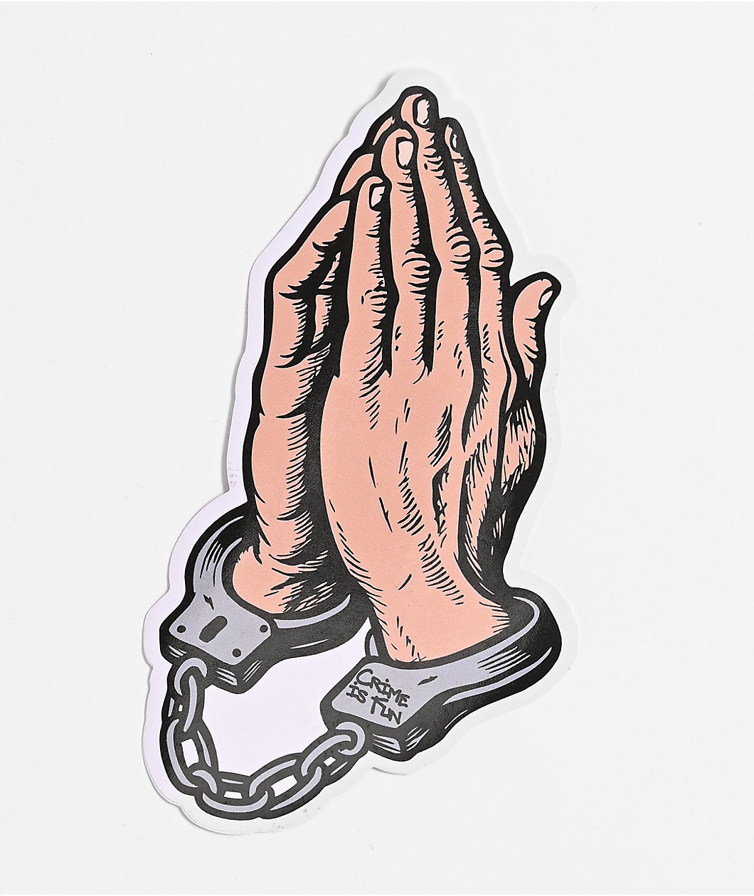 Crime Is Fun Cuffing Season Sticker