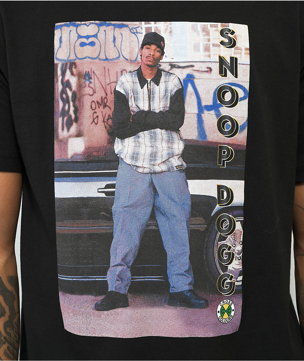 Cross Colours x Snoop Dogg 90s Black T-Shirt