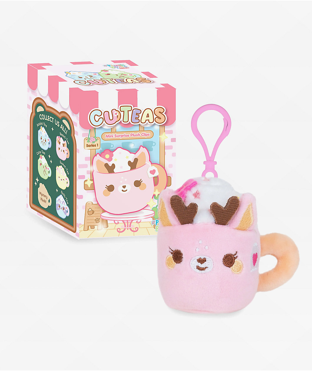 Cuddle Barn Cuteas Plush Keychain Blind Box