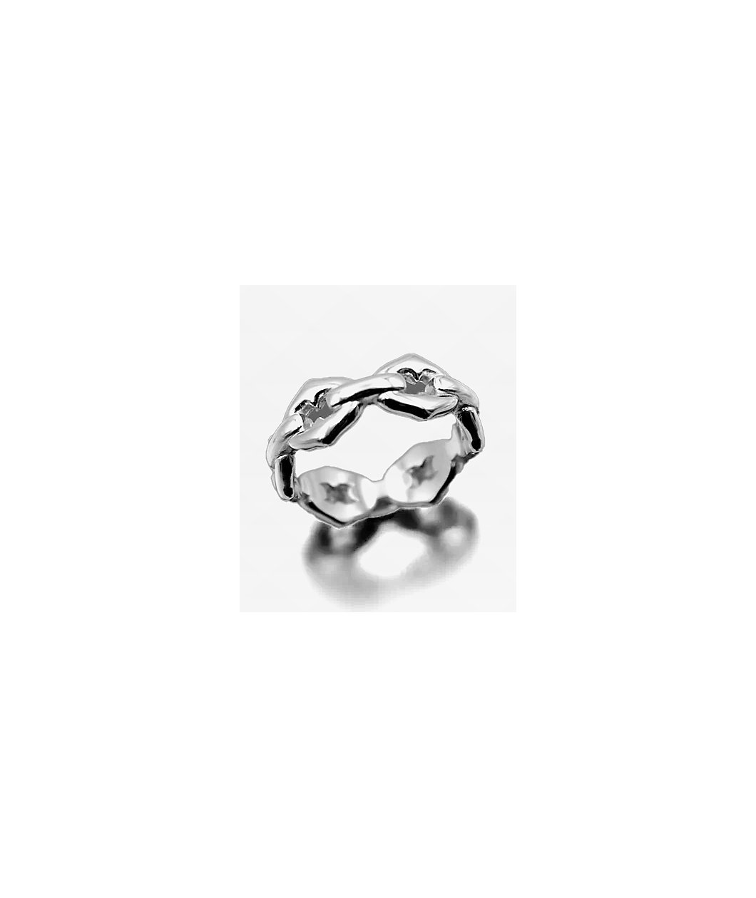 Cyberspace Shop Cyber Chain Silver Ring