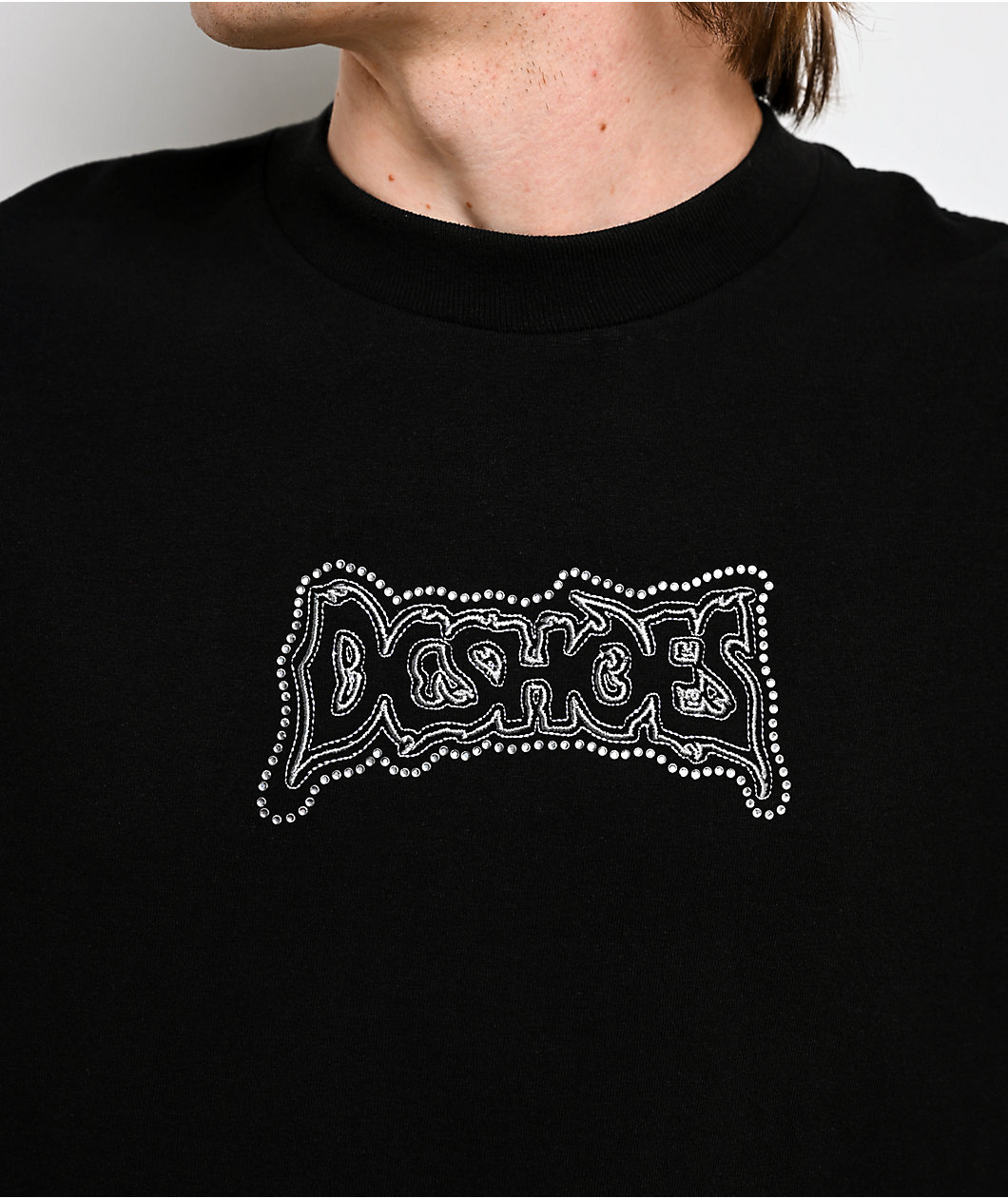 DC Burning Diamonds Black T-Shirt