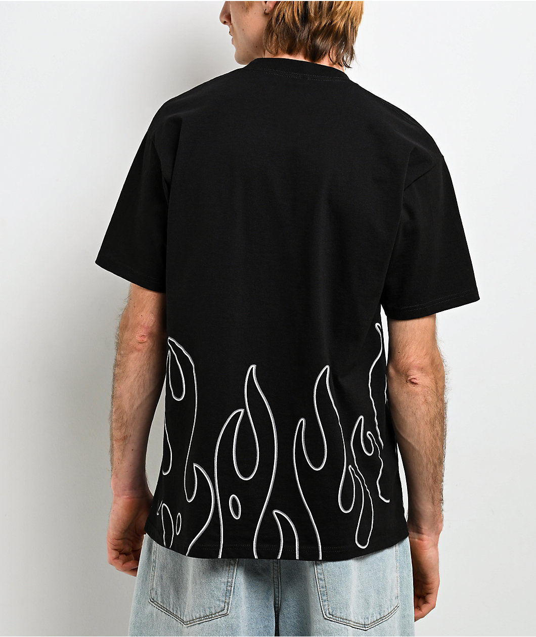 DC Burning Diamonds Black T-Shirt