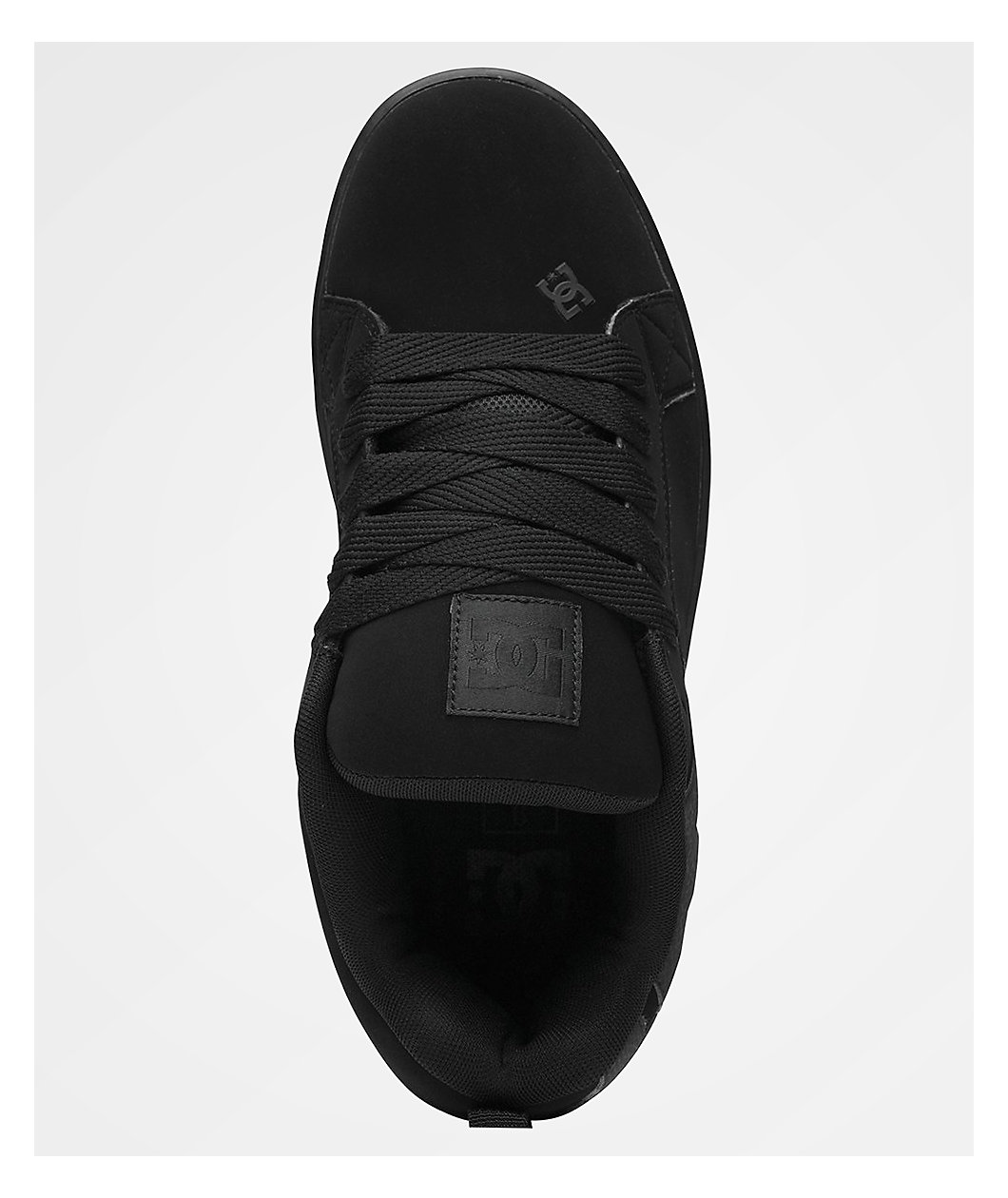 DC Court Graffik All Black Skate Shoes